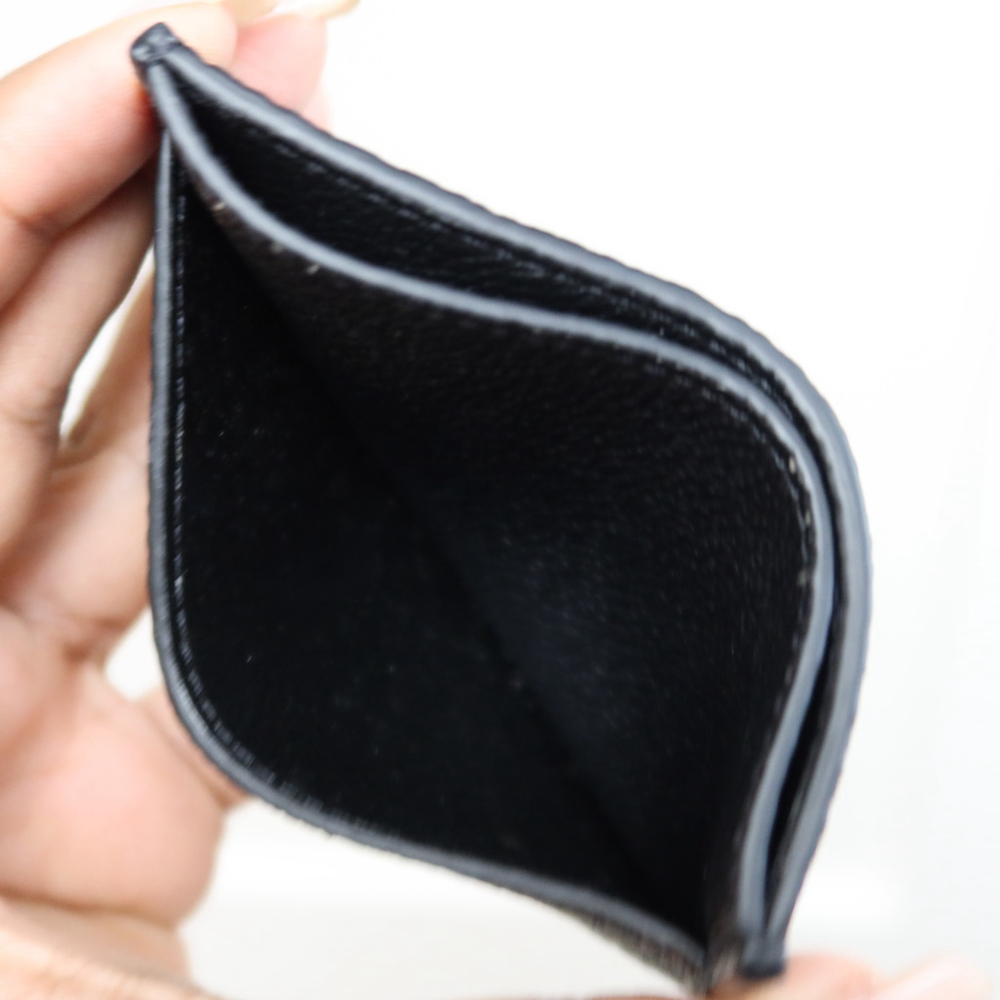 Louis Vuitton Black & Cream Monogram Card Holder - Picture 10 of 16